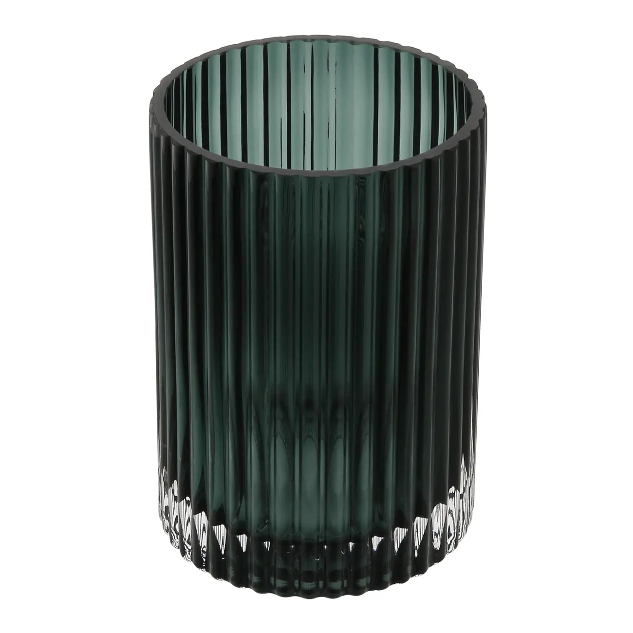 VASO 20 CM TOURMALINE - VERDE ESCARAVELHO - Foto 3