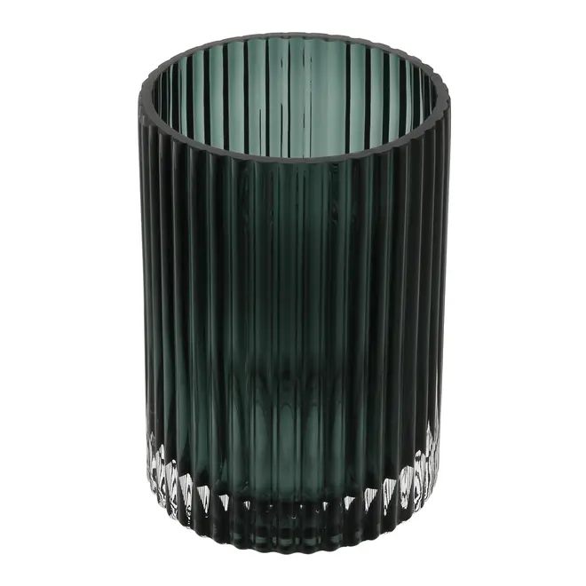 VASO 20 CM TOURMALINE - VERDE ESCARAVELHO - Foto 3