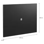 PAINEL PARA TV DE ATÉ 42 POLEGADAS 1,35 M HOLDER - PRETO - Foto 5