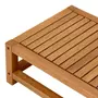 MESA DE CENTRO/LATERAL 88 CM X 50 CM PIPA - CASTANHA DE CAJU - Foto 6