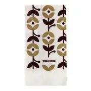 GUARDANAPO 39 CM X 39 CM PACOTE COM 20 PEÇAS BLOOMBELOT - AMARELO HANBAR/MARROM DE LEI - Foto 2