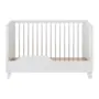 BERÇO 70 CM 2 EM 1 - BERÇO/MINICAMA MON DIEU - BRANCO - Foto 14