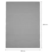 TAPETE 1,50 M X 2 M VIRA E VOLTA - NATURAL/CINZA - Foto 9
