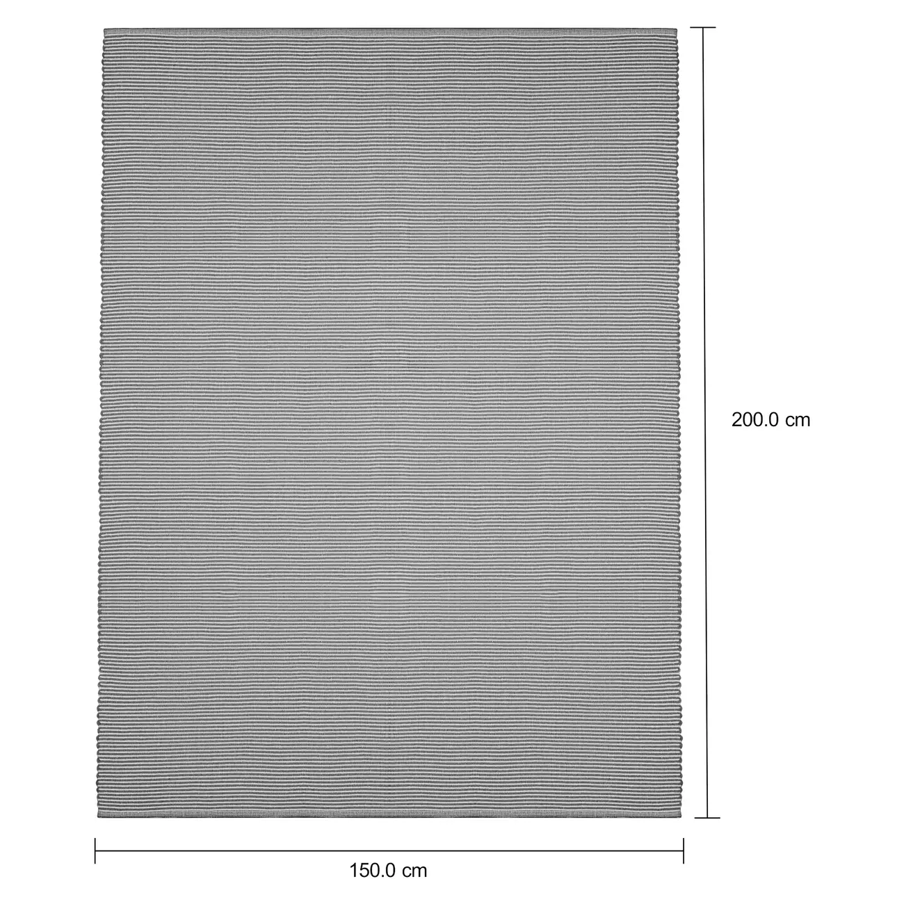 TAPETE 1,50 M X 2 M VIRA E VOLTA - NATURAL/CINZA - Foto 9