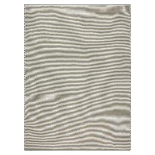 TAPETE 1,50 M X 2 M VIRA E VOLTA - NATURAL/CINZA - Foto 2