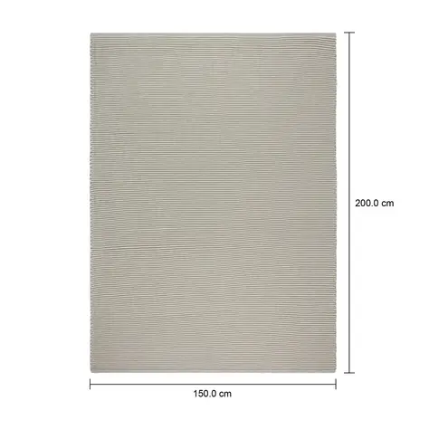 Imagem com medidas do produto TAPETE 1,50 M X 2 M VIRA E VOLTA