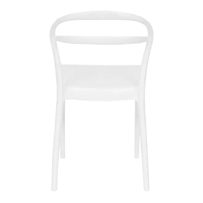 CADEIRA DE COZINHA EMPILHÁVEL THONIX - BRANCO - Foto 5