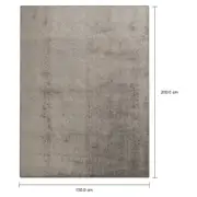 TAPETE 1,50 M X 2 M POLAR - PRATA - Foto 9