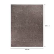 TAPETE 1,50 M X 2 M POLAR - PRATA - Foto 7