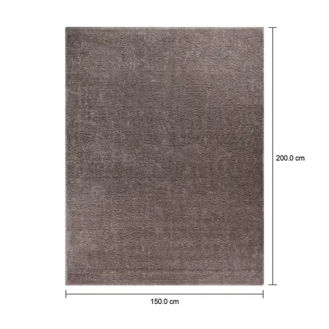 Imagem com medidas do produto TAPETE 1,50 M X 2 M POLAR