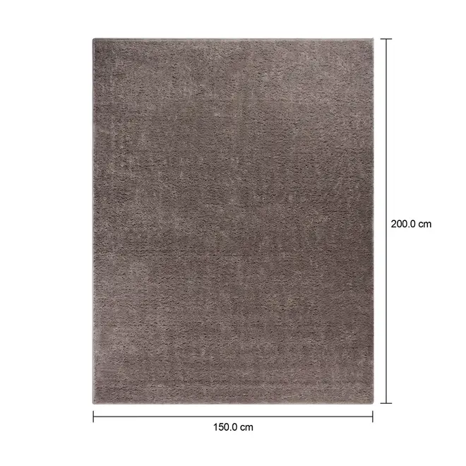 TAPETE 1,50 M X 2 M POLAR - PRATA - Foto 7