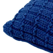 ALMOFADA 50 CM X 30 CM AIRES - AZUL COBALTO - Foto 3