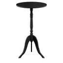 PRETO - MESA LATERAL REDONDA 30 CM TRIKY