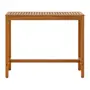 MESA ALTA/APARADOR PARA ÁREA EXTERNA 1,20 M X 50 CM PIPA - CASTANHA DE CAJU - Foto 1