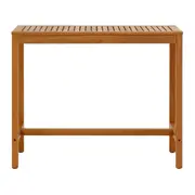 MESA ALTA/APARADOR PARA ÁREA EXTERNA 1,20 M X 50 CM PIPA - CASTANHA DE CAJU - Foto 1
