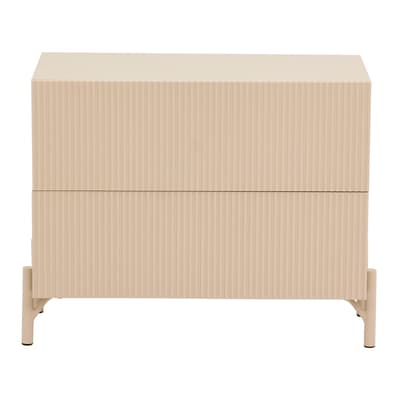 MESA DE CABECEIRA 2 GAVETAS RIBS