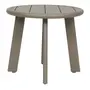 MESA LATERAL REDONDA 52 CM DUNAS - CAMELO - Foto 1
