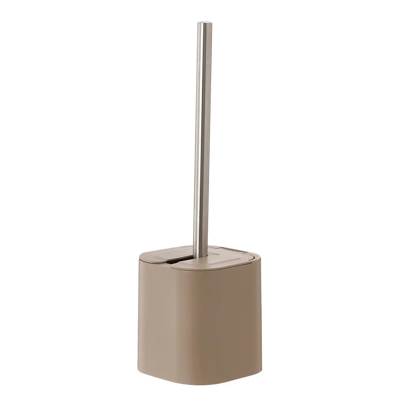 ESCOVA PARA BANHEIRO ZICHY - CAMELO/INOX - Foto 2