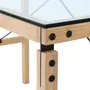 MESA DE ESCRITÓRIO 1,20 M X 60 CM PONTES - OAK FEEL/GRAFITE SATIN - Foto 7