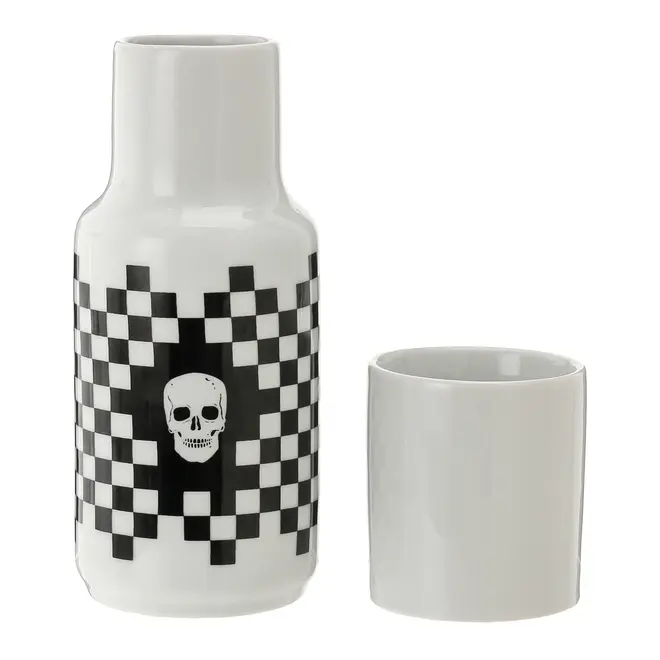 MORINGA 1,1 L CAVEIRA - BRANCO/PRETO - Foto 4