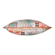 ALMOFADA 60 CM X 60 CM SAUDADE TROPICAL - AZUL HISTÓRICO/MULTICOR - Foto 5