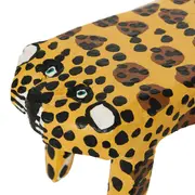 BANCO DECORATIVO PINTADA FILHOTE - AMARELO/PRETO - Foto 11