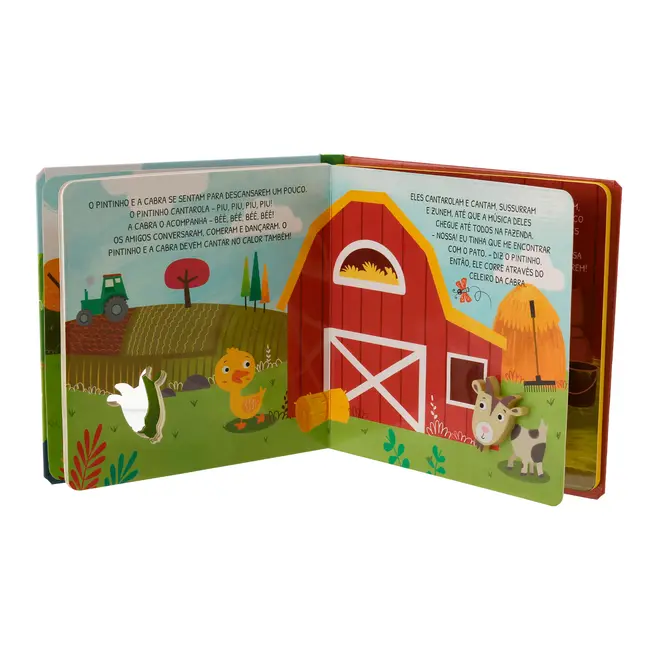 AMIGOS BARULHENTOS LIVRO SONORO: AMIGOS DA FAZENDA LIVRO INFANTIL - MULTICOR - Foto 5