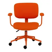 CADEIRA HOME OFFICE BEEPOP - LARANJA LED/LARANJA LED - Foto 2