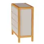 CÔMODA 4 GAVETAS 90 CM X 45 CM KANT - CAMELO/AMÊNDOA - Foto 23