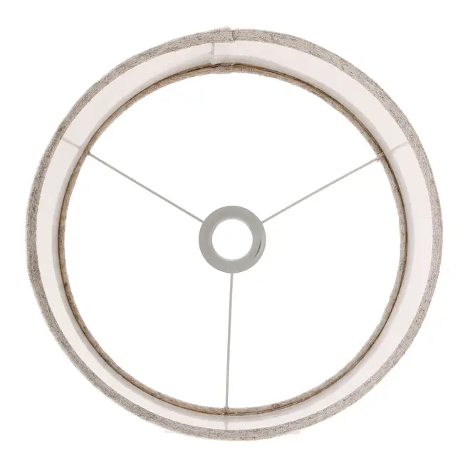 CÚPULA C 30 CM X 25 CM HUT - BRANCO/CINZA - Foto 3
