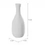 VASO 17 CM MARIE - BRANCO BRILHANTE - Foto 2