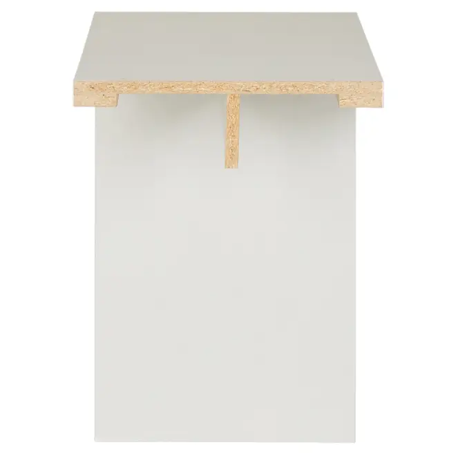 COMPLEMENTO MESA 67 CM X 45 CM FIND - BRANCO - Foto 3