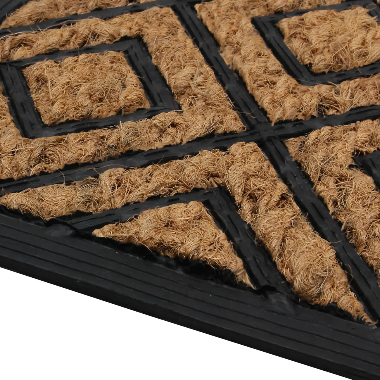 CAPACHO 40 CM X 60 CM GEOTRUSS - NATURAL/PRETO - Foto 3