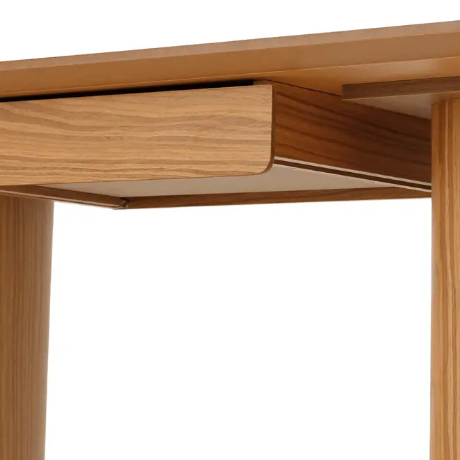 MESA DE ESCRITÓRIO 1 GAVETA 1,70 M X 72 CM ALLURE - FREIJÓ/FREIJÓ - Foto 10