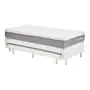CAMA BOX SOLT 88 C/INF TATOU MACIO/MAX - CINZA/BRANCO - Foto 2