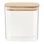 POTE HERMÉTICO 1,5 L BAMBUCCI - INCOLOR/BAMBU - Foto 1