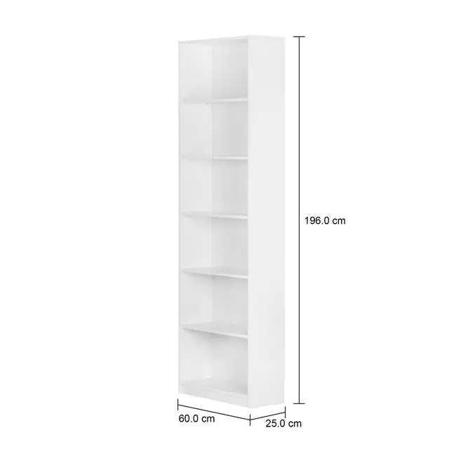 ESTANTE 60 CM X 1,96 M STRAITY - BRANCO - Foto 4