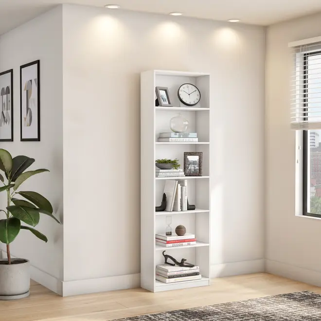 ESTANTE 60 CM X 1,96 M STRAITY - BRANCO - Foto 6