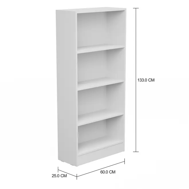 ESTANTE 60 CM X 1,33 M STRAITY - BRANCO - Foto 2
