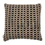 ALMOFADA 45 CM X 45 CM MARAN - PRETO/JUTA - Foto 1