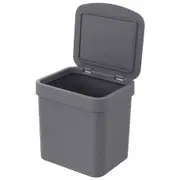 LIXEIRA 2,5 L TRIUM - CINZA - Foto 4
