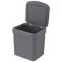 LIXEIRA 2,5 L TRIUM - CINZA - Foto 4