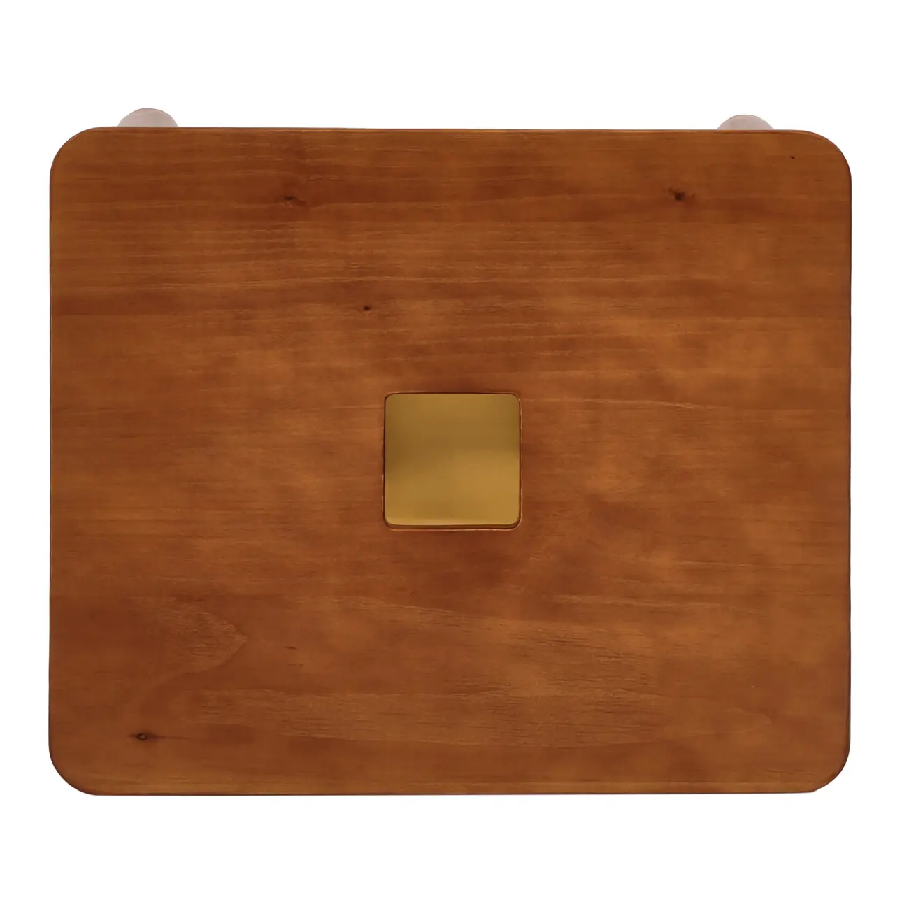 MESA INFANTIL 60 CM X 50 CM SAUÍ - NOZES/ARGILA CRUA - Foto 7