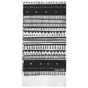 GUARDANAPO 39 CM X 39 CM PACOTE COM 20 PEÇAS MIREMBA - BRANCO/PRETO - Foto 2