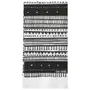 GUARDANAPO 39 CM X 39 CM PACOTE COM 20 PEÇAS MIREMBA - BRANCO/PRETO - Foto 2