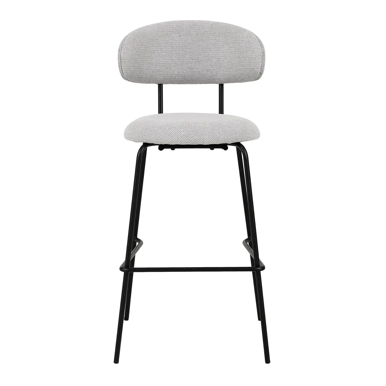 BANCO ALTO DISCUS - PRETO/CINZA - Foto 2