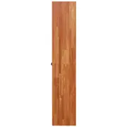 ARMÁRIO DE COZINHA 1 PORTA DE VIDRO 40 CM X 1,86 M GOURMET - NOZES/INCOLOR - Foto 3