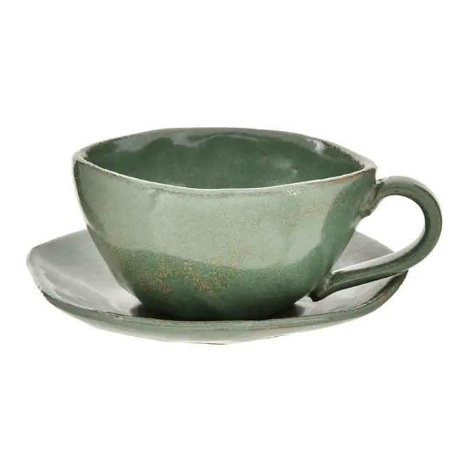 XÍCARA CHÁ 150 ML FOLHA - VERDE - Foto 2