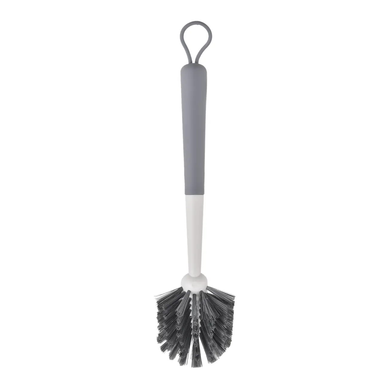 ESCOVA DE LIMPEZA COM CABO 32 CM WIPE CLEAN - CINZA/KONKRET - Foto 1