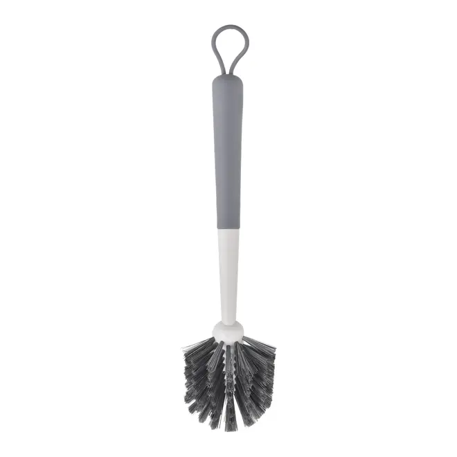 ESCOVA DE LIMPEZA COM CABO 32 CM WIPE CLEAN - CINZA/KONKRET - Foto 1